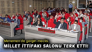 Menemen’de gergin meclis: Millet İttifakı salonu terk etti!