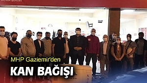 MHP Gaziemir'den kan bağışı