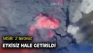 MSB: 2 terörist etkisiz hale getirildi