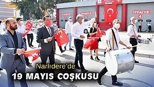 Narlıdere’de 19 Mayıs coşkusu