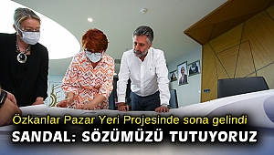 Özkanlar Pazar Yeri Projesinde sona gelindi