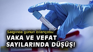 Salgında günün bilançosu: Vaka ve vefat sayılarında düşüş!