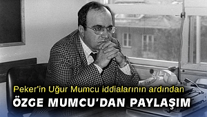 Sedat Peker'in Uğur Mumcu iddialarının ardından Özge Mumcu'dan paylaşım