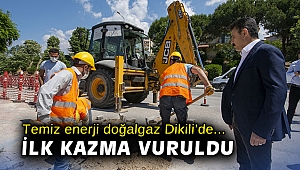 Temiz enerji doğalgaz Dikili’de