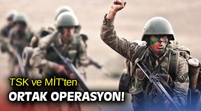 TSK ve MİT'ten ortak operasyon!