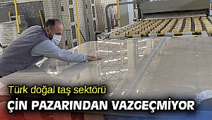 Türkiye’nin Çin’e doğal taş ihracatı yüzde 41 arttı