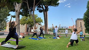 Büyükşehir’den yoga etkinliği