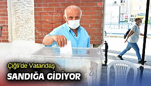 Çiğli’de Vatandaş Sandığa Gidiyor