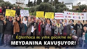 Eğlenhoca iki yıllık gecikme ile meydanına kavuşuyor!