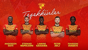 Göztepe 5 futbolcuyla yollarını ayırdı