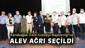 Karabağlar Kent Konseyi Başkanlığı’na Alev Ağrı seçildi