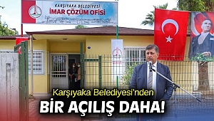 Karşıyaka Belediyesi’nden bir açılış daha!