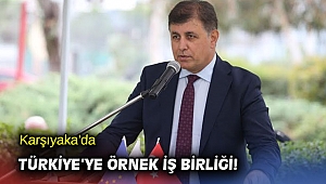 Karşıyaka’da Türkiye’ye örnek iş birliği!
