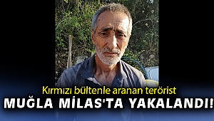Kırmızı bültenle aranan terörist yakalandı