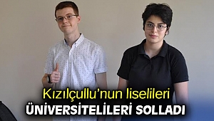 Kızılçullu’nun liselileri üniversitelileri solladı