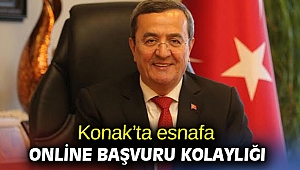 Konak’ta esnafa online başvuru kolaylığı