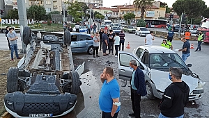 Manisa’da zincirleme trafik kazası