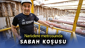 Metro tünelinde sabah koşusu