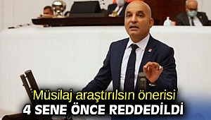 Müsilaj araştırılsın önerisi 4 sene önce reddedildi
