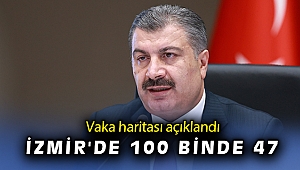 Sağlık Bakanı Fahrettin Koca insidans haritasını paylaştı