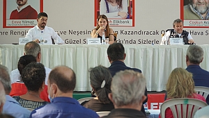 Söyleşiler Karşıyaka’ya yine renk kattı