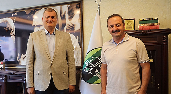 Yavuz Ağıralioğlu'ndan Başkan Duran'a ziyaret