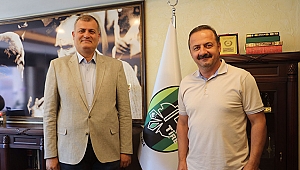 Yavuz Ağıralioğlu'ndan Başkan Duran'a ziyaret