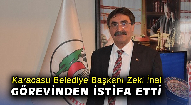 Aydın'da Karacasu Belediye Başkanı Zeki İnal görevinden istifa etti