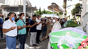 Başkan Ömer Günel acılı aileyi yalnız bırakmadı