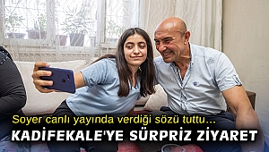 Başkan Soyer canlı yayında verdiği sözü tuttu… Kadifekale'ye sürpriz ziyaret