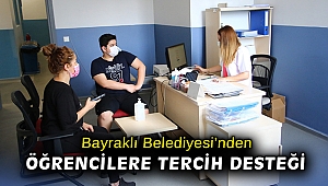 Bayraklı Belediyesi’nden sosyal etkinlik merkezi öğrencilerine tercih desteği