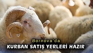Bornova’da Kurban satış yerleri hazır