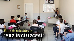 Bucalı miniklere “yaz İngilizcesi”