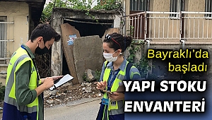 Büyükşehir, İzmir Bayraklı’nın yapı stoku envanteri için sahada