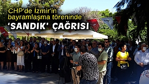 CHP'de İzmir'in bayramlaşma töreninde 'sandık' çağrısı