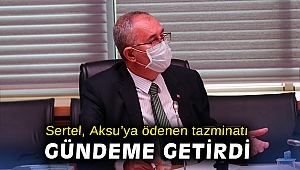 CHP'li Vekil Sertel, Aksu'ya ödenen tazminatı gündeme getirdi!