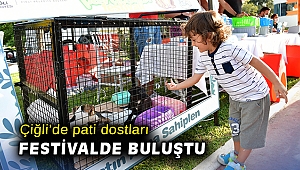 Çiğli’de pati dostları festivalde buluştu
