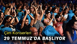 Çim Konserleri 29 Temmuz’da başlıyor