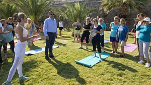 Dikili’de pilates ve aerobik zamanı