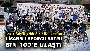 İzmir Büyükşehir Belediyespor’un lisanslı sporcu sayısı bin 100’e ulaştı