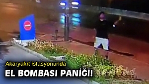 İzmir'de akaryakıt istasyonuna atılan el bombası oyuncak çıktı!