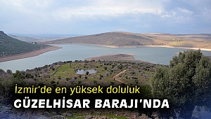 İzmir’de en yüksek doluluk Güzelhisar Barajı’nda