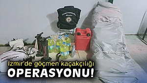 İzmir'de göçmen kaçakçılığı operasyonu: 3 tutuklama