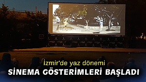 İzmir'de yaz dönemi sinema gösterimleri başladı