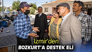 İzmir’den Bozkurt’a destek eli