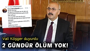 İzmir Valisi Köşger: “Üst üste iki gündür COVID’ten şehrimizde ölüm olmuyor”