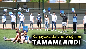 Karşıyaka’da drone eğitimi tamamlandı: 25 genç ehliyet sahibi oldu