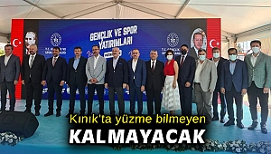 Kınık’ta yüzme bilmeyen kalmayacak