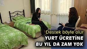 Türkan Saylan Kız Öğrenci Konukevi’nde bu yıl da zam yok