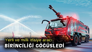 Yerli ve milli itfaiye aracı birinciliği göğüsledi